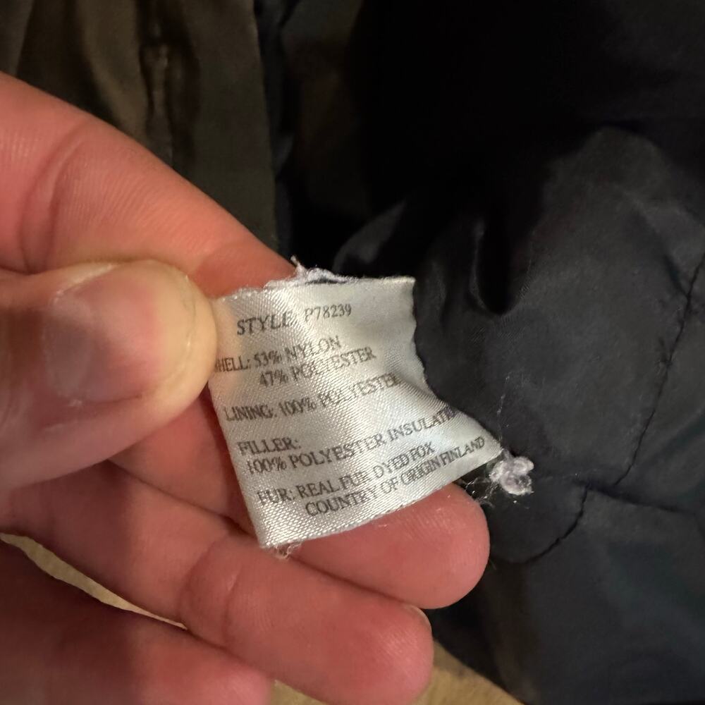 Pendleton Insulated Parka Jacket Coat Womens L Ol… - image 6